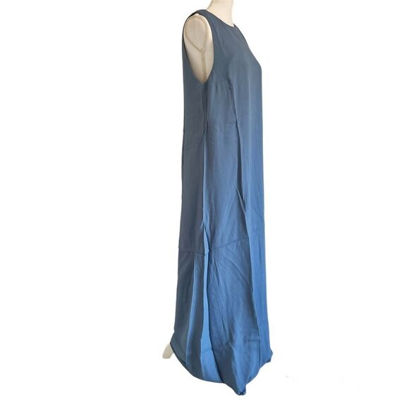 Reformation Collin Maxi Dress in Morning Glory Light Blue Large MSRP $198 - Picture 3 of 10